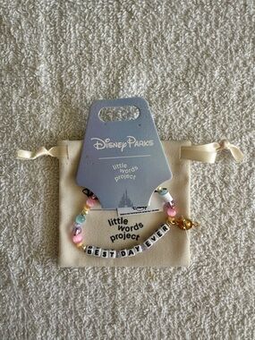 Little Words Project x Disney Parks 'BEST DAY EVER' Beaded Bracelet